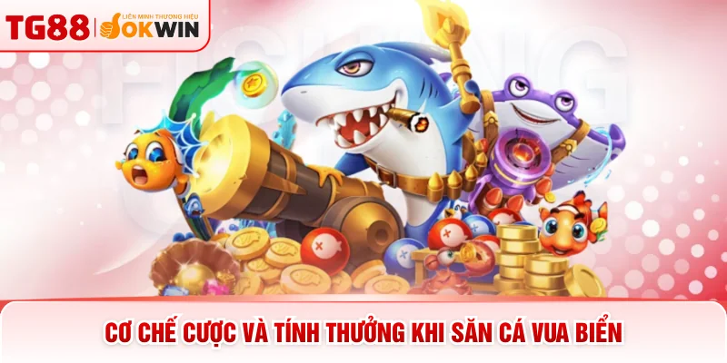 Cơ chế cược và tính thưởng khi săn cá vua biển